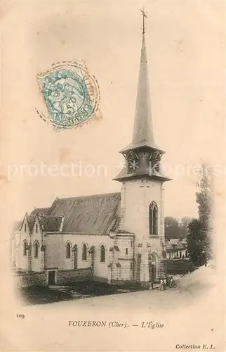 AK / Ansichtskarte Vouzeron Eglise Vouzeron