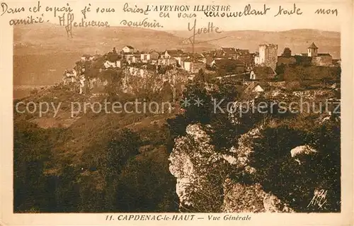 AK / Ansichtskarte Capdenac Gare Vue generale Capdenac Gare