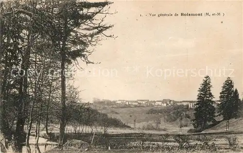 AK / Ansichtskarte Boismont_Meurthe et Moselle Vue generale Boismont