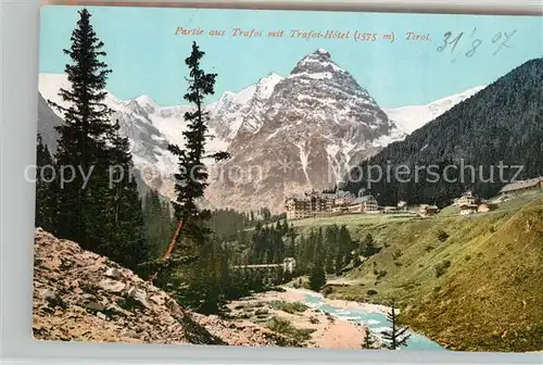 AK / Ansichtskarte Trafoi_Suedtirol Trafoi Hotel Trafoi Suedtirol