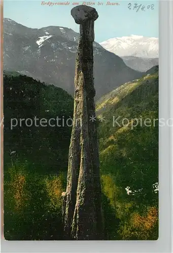 AK / Ansichtskarte Ritten_Renon Erdpyramide Ritten Renon