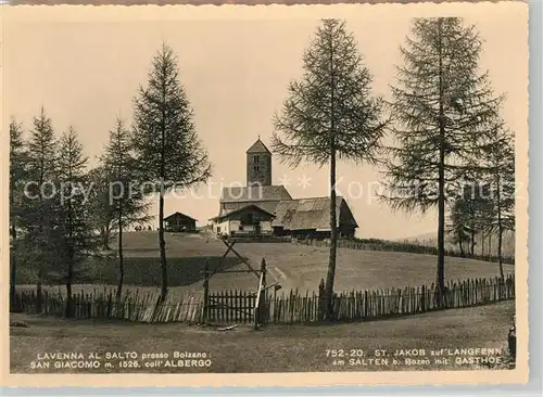 AK / Ansichtskarte Bolzano San Giacomo Lavenna Bolzano