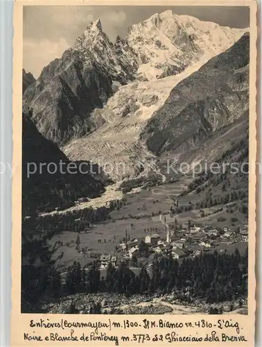 AK / Ansichtskarte Ghiacciaio Noire e Blanche de Penterey Ghiacciaio