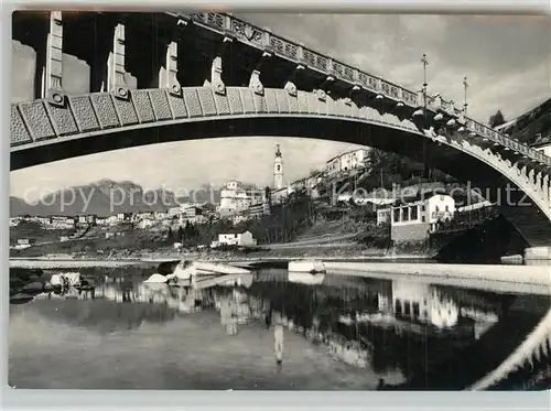 AK / Ansichtskarte Belluno Ponte della Vittoria sul fiume Piave Belluno