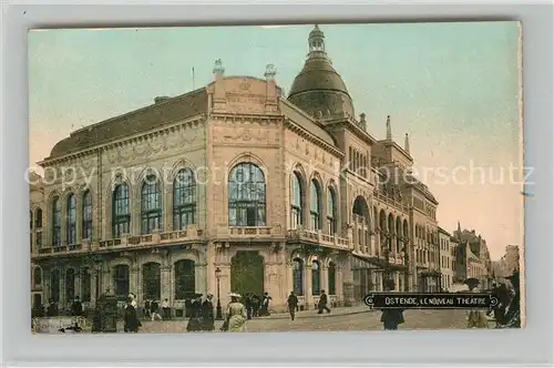 AK / Ansichtskarte Ostende_Oostende Le nouveau Theatre 