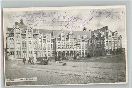 AK / Ansichtskarte Liege_Luettich Palais de Justice Liege Luettich