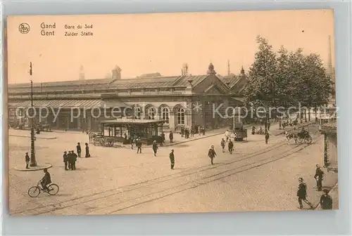 AK / Ansichtskarte Gand_Belgien Gare du Sud Gand Belgien