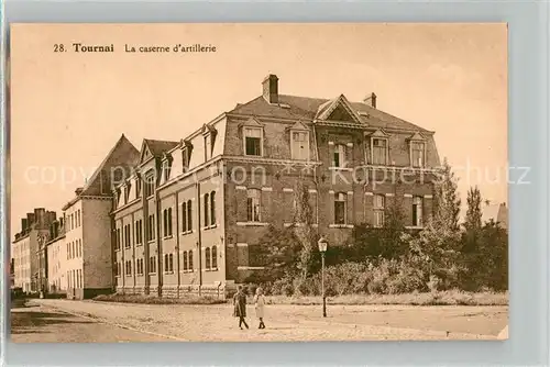 AK / Ansichtskarte Tournai La caserne d artillerie Tournai