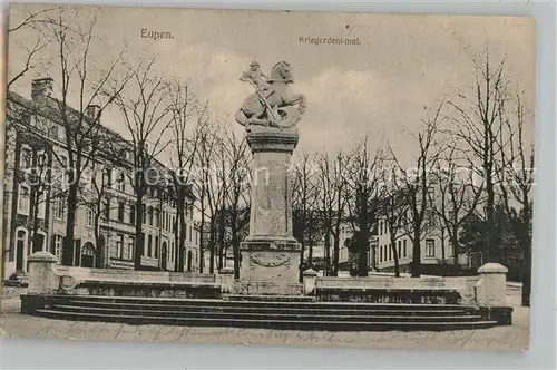 AK / Ansichtskarte Eupen Kriegerdenkmal Eupen