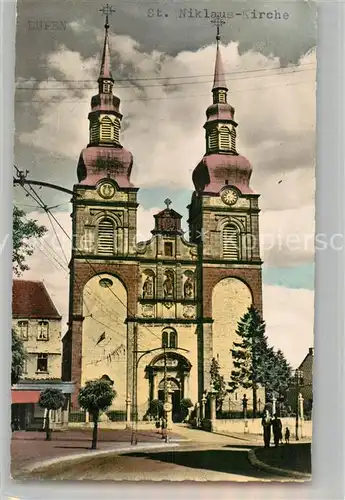 AK / Ansichtskarte Eupen St Niklaus Kirche Eupen