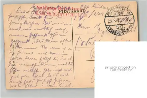 AK / Ansichtskarte Roeselare Ooststraat 