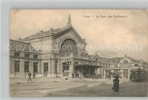 AK / Ansichtskarte Liege_Luettich La Gare des Guillemins Liege Luettich