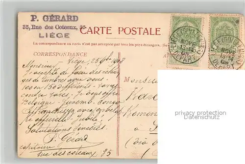 AK / Ansichtskarte Liege_Luettich Le Conservatoire Liege Luettich