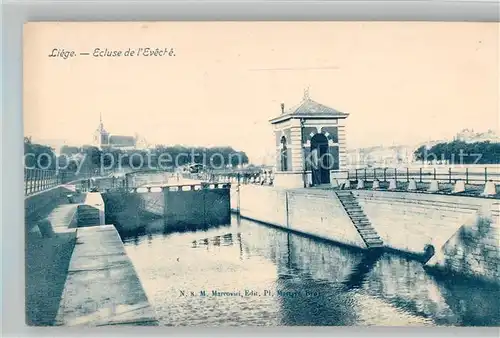 AK / Ansichtskarte Liege_Luettich Ecluse de l Eveche Liege Luettich