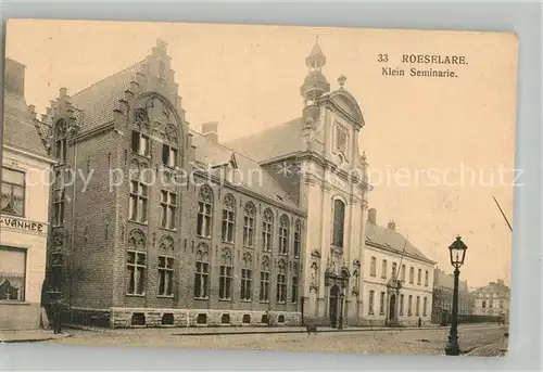 AK / Ansichtskarte Roeselare Klein Seminarie 