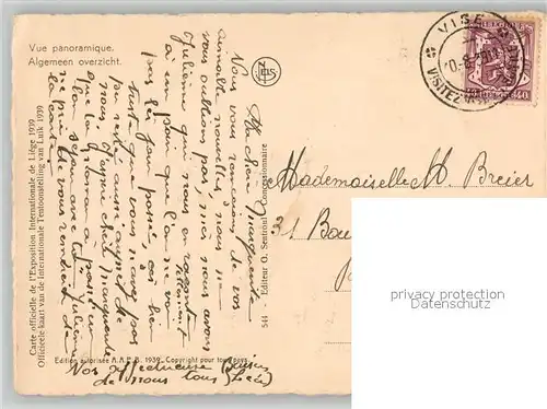 AK / Ansichtskarte Liege_Luettich Vue panoramique Liege Luettich