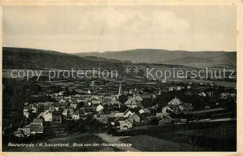 AK / Ansichtskarte Neuenrade Panorama Neuenrade