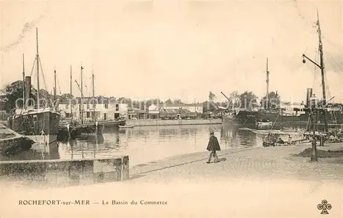 AK / Ansichtskarte Rochefort_sur_Mer Bassin du Commerce Rochefort_sur_Mer