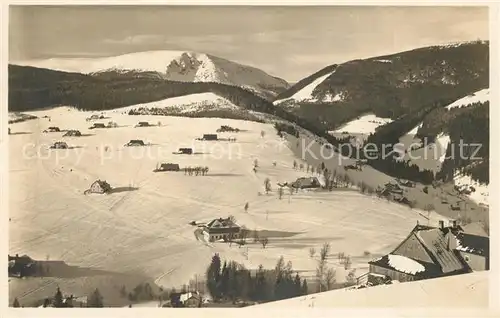 AK / Ansichtskarte Petzer_Tschechien Winterlandschaft Petzer Tschechien
