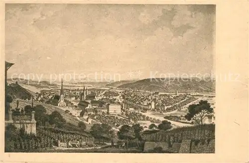 AK / Ansichtskarte Esslingen_Neckar Stadtpanorama Esslingen Neckar