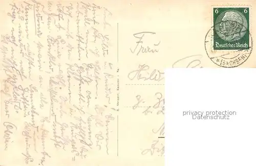 AK / Ansichtskarte Kamenz_Sachsen Panorama Kirche Blick vom Hutberg Kamenz Sachsen