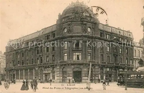 AK / Ansichtskarte Lille_Nord Hotel des Postes Telegraphes Lille_Nord