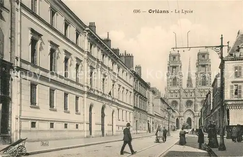 AK / Ansichtskarte Orleans_Loiret Le Lycee Orleans_Loiret