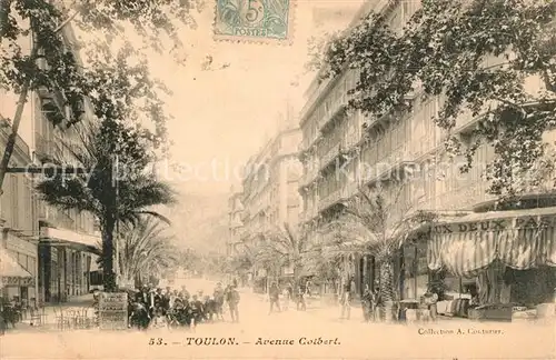 AK / Ansichtskarte Toulon_Var Avenue Colbert Toulon_Var