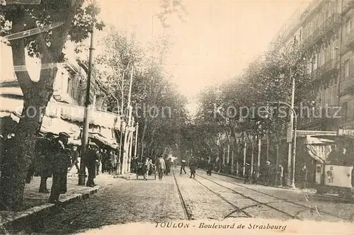 AK / Ansichtskarte Toulon_Var Boulevard de Strasbourg Toulon_Var