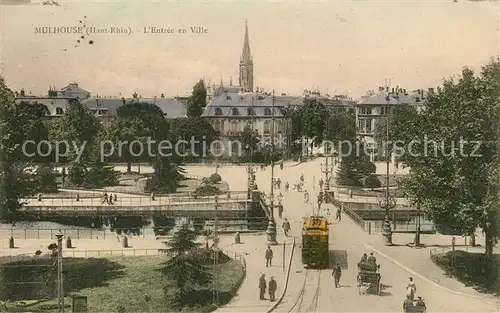 AK / Ansichtskarte Mulhouse_Muehlhausen Entree en Ville Mulhouse Muehlhausen
