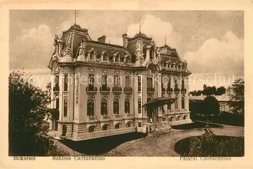 AK / Ansichtskarte Bukarest Schloss Cantacuzino Bukarest