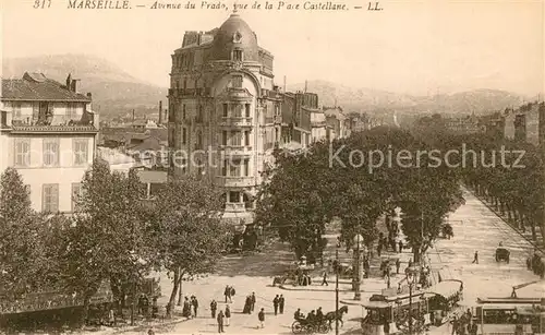 AK / Ansichtskarte Marseille_Bouches du Rhone Avenue du Frade  Marseille