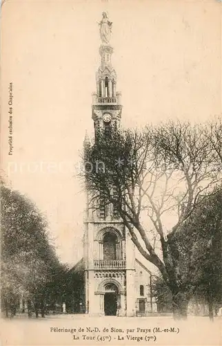 AK / Ansichtskarte Sion_Praye Pelerinage de ND La Tour La Vierge Sion_Praye