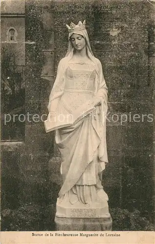 AK / Ansichtskarte Sion_Praye Statue de la Bienheureuse Marguerite de Lorraine Sion_Praye