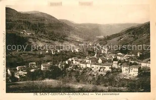 AK / Ansichtskarte Saint Germain de Joux Vue panoramique Saint Germain de Joux
