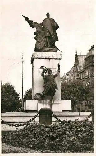 AK / Ansichtskarte Metz_Moselle Monument Paul Deroulede Metz_Moselle