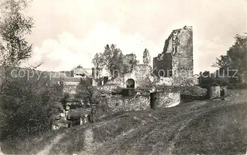 AK / Ansichtskarte Lutzelbourg Le Chateau detruit en 1523 Lutzelbourg