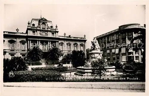 AK / Ansichtskarte Montpellier_Herault Prefecture et Hotel des Postes Montpellier Herault