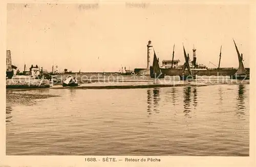 AK / Ansichtskarte Sete_Herault Retour de Peche Sete Herault