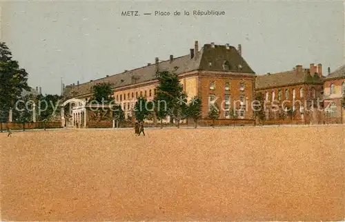 AK / Ansichtskarte Metz_Moselle Place de la Republique Metz_Moselle