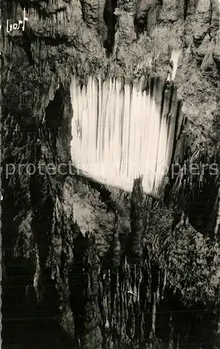 AK / Ansichtskarte Montpellier_Herault Grotte des Demoiselles La Caverne Merveilleuse Le Manteau Royal Montpellier Herault