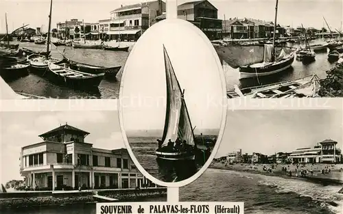 AK / Ansichtskarte Palavas les Flots_Herault Vue partielle Palavas les Flots_Herault