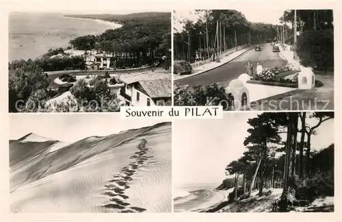 AK / Ansichtskarte Pilat_Plage La Corniche La grande Dune Plage des Abatilles Pilat_Plage