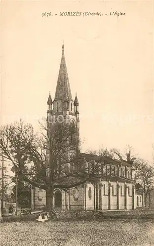 AK / Ansichtskarte Morizes Eglise Morizes