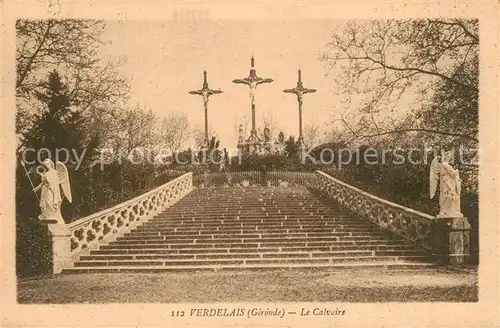 AK / Ansichtskarte Verdelais Le Calvaire Verdelais