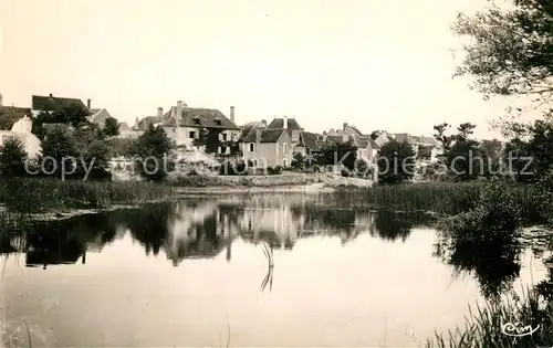 AK / Ansichtskarte Ingrandes_Indre Partie am Teich Ingrandes Indre