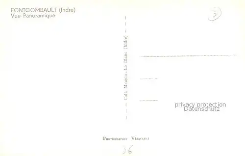 AK / Ansichtskarte Fontgombault Pont Fontgombault