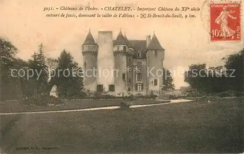 AK / Ansichtskarte Chazelet Chateau Chazelet