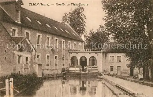 AK / Ansichtskarte Clion_Indre Moulin de l`Isle Savary Clion Indre