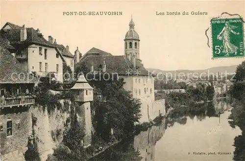 AK / Ansichtskarte Pont de Beauvoisin Les bords du Guiers Pont de Beauvoisin